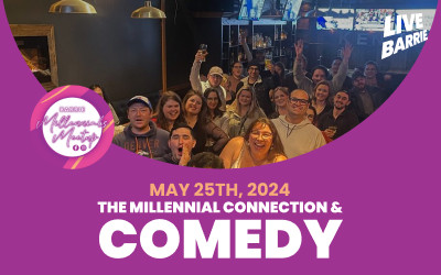 LiveBarrie Presents The Millennial Connection & Comedy Show At CW Coops!, May 25, 2024 CW Coop's, Barrie, ON