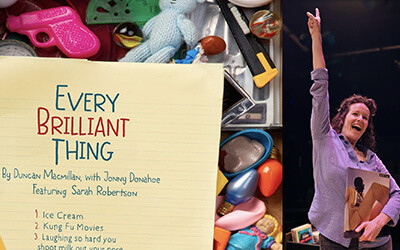 Burnt Thicket Theatre presents Every Brilliant Thing, March 27, 2025 St. Andrew's United Church, Yorkton, SK