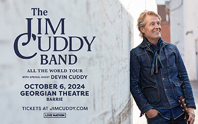 The Jim Cuddy Band, All The World Tour w/ special guest Devin Cuddy, October 6, 2024 Georgian Theatre, Barrie, ON