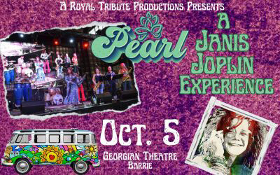 Pearl: A Janis Joplin Experience, October 5, 2024 Georgian Theatre, Barrie, ON