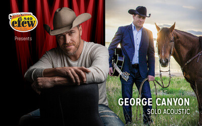 George Canyon Solo Acoustic, October 12, 2024 DCC Shell Theatre, Fort Saskatchewan, AB