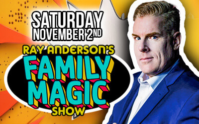 Ray Anderson's Family Magic and Illusion Show, November 2, 2024 Aultsville Theatre, Cornwall, ON