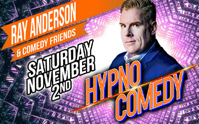 Ray Anderson's Hypno-Comedy Show, November 2, 2024 Aultsville Theatre, Cornwall, ON