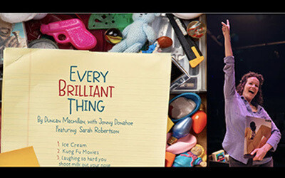 Burnt Thicket Theatre presents Every Brilliant Thing, March 24, 2025 Kerry Vickar Centre, Melfort, SK