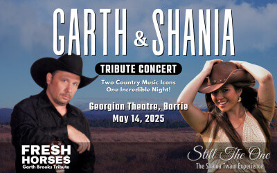 Garth and Shania, May 14, 2025 Georgian Theatre, Barrie, ON