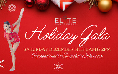 Elite Danceworks 8th Annual Holiday Gala, December 14, 2024 Georgian Theatre, Barrie, ON