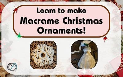 Learn to Make Macrame Christmas Ornaments Workshop, November 19 & 26, 2024 NEOSS, Melfort, SK