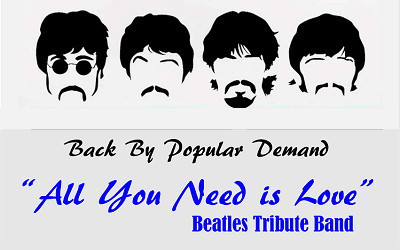 All You Need is Love - Beatles Tribute Band, September 5 & 6, 2025 Smoky Lake Inn, Smoky Lake, AB
