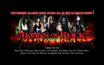 Relive the Music presents: IKONS OF ROCK, October 30, 2025 Georgian Theatre, Barrie, ON