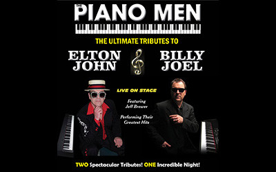 The Piano Men: The Ultimate Tribute to Elton John & Billy Joel, September 13, 2025 Aultsville Theatre, Cornwall, ON