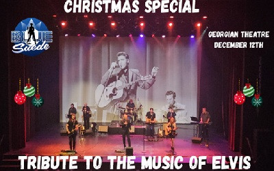 BLUE SUEDE Tribute To The Music Of Elvis - Christmas Special, December 12, 2025 Georgian Theatre, Barrie, ON