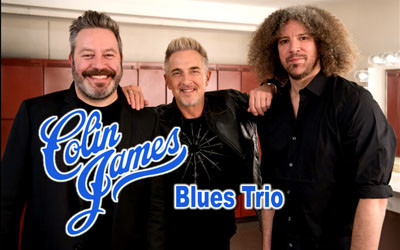 Gee Dan Productions Presents Colin James Blues Trio, October 26, 2025 Maclab Centre for the Performing Arts, Leduc, AB