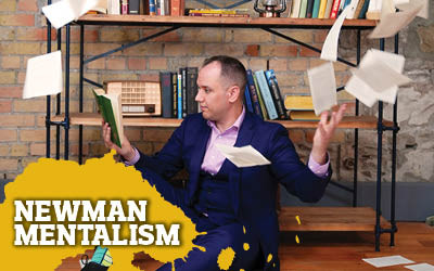 Newman Mentalism, October 11, 2025 DCC Shell Theatre, Fort Saskatchewan, AB