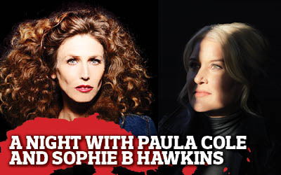A Night with Paula Cole and Sophie B Hawkins, October 18, 2025 DCC Shell Theatre, Fort Saskatchewan, AB