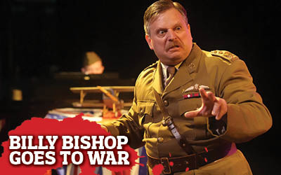 Billy Bishop Goes to War, November 1, 2025 DCC Shell Theatre, Fort Saskatchewan, AB