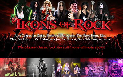 Relive the Music presents: IKONS OF ROCK, October 30, 2025 Georgian Theatre, Barrie, ON