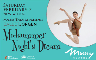 Ballet Jörgen's A Midsummer Night's Dream, February 7, 2026 Massey Theatre, New Westminster, BC