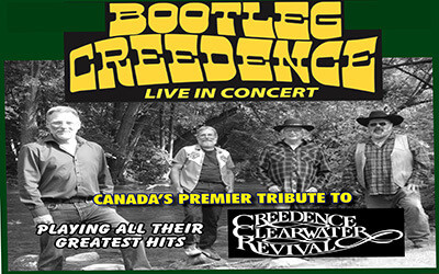 BOOTLEG CREEDENCE, November 21, 2025 Aultsville Theatre, Cornwall, ON