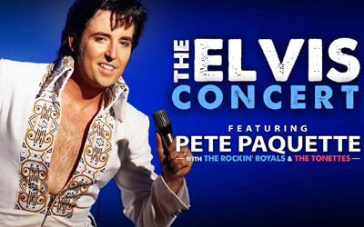The Elvis Concert Starring Pete Paquette, January 22, 2026 Maclab Centre for the Performing Arts, Leduc, AB
