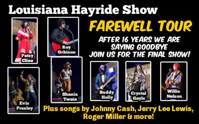 Louisiana Hayride Farewell Show, May 4, 2026 Horizon Stage Performing Arts Centre, Spruce Grove, AB