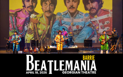 Beatlemania: The Liverpool 4, April 18, 2026 Georgian Theatre, Barrie, ON