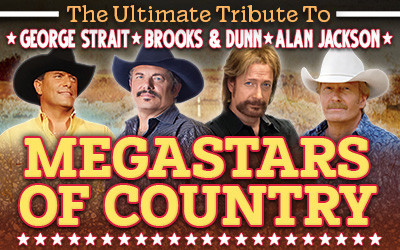 The Megastars of Country Music, March 19, 2026 Living Sky Casino Event Centre, Swift Current, SK