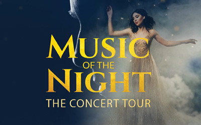 Music of the Night: The Concert Tour, March 18, 2026 Aultsville Theatre, Cornwall, ON