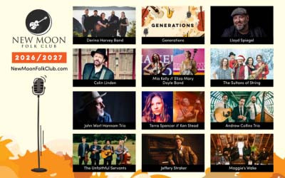 New Moon Folk Club, 2026-2027 Season Pass 