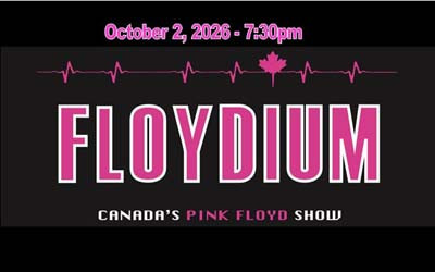 Floydium: Canada's Pink Floyd Show, October 2, 2026 Aultsville Theatre, Cornwall, ON