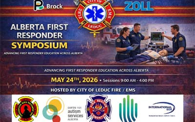City of Leduc Fire Services Presents Alberta First Responder Symposium, May 24, 2026 Maclab Centre for the Performing Arts, Leduc, AB