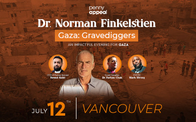 Dr. Norman Finkelstein, July 12, 2026 The Anvil Theatre, New Westminster, BC