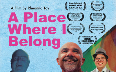 A Place Where I Belong Film Screening, June 18, 2026 The Anvil Theatre, New Westminster, BC