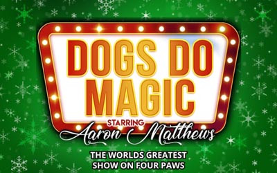 Dogs Do Magic: A Canine Christmas, December 11, 2026 Georgian Theatre, Barrie, ON