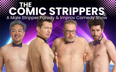 The Comic Strippers (18+ ONLY), April 3, 2027 Horizon Stage Performing Arts Centre, Spruce Grove, AB
