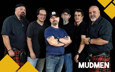 Mudmen, October 16, 2026 DCC Shell Theatre, Fort Saskatchewan, AB