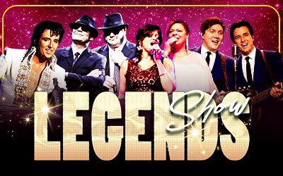 Paquette Productions Presents Legends Show, October 26, 2026 Maclab Centre for the Performing Arts, Leduc, AB