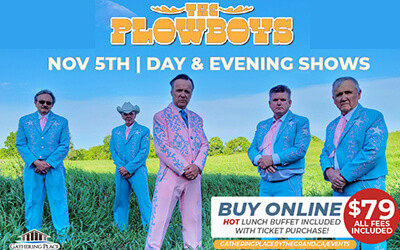 Classic Country Live with The Plowboys, November 5 & 6, 2026 Gathering Place by the Grand, Ohsweken, ON
