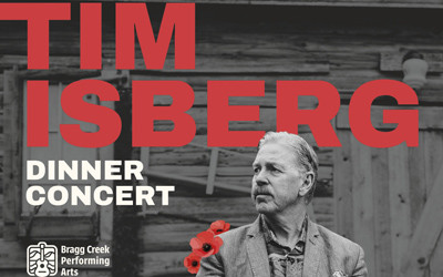 Tim Isberg, November 7, 2026 Snowbirds Chalet, Bragg Creek, AB