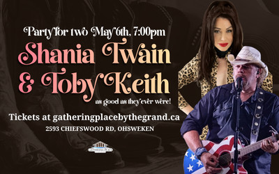 SHANIA TWAIN & TOBY KEITH! , May 6, 2027 