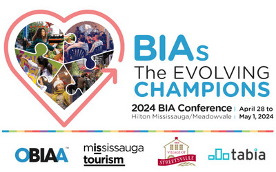 2024 BIA Conference, April 28-May 1, 2024 Hilton Mississauga/Meadowvale, Mississauga, ON