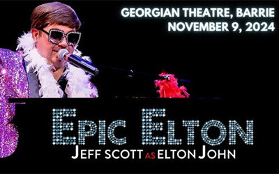 Epic Elton, November 9, 2024 Georgian Theatre, Barrie, ON