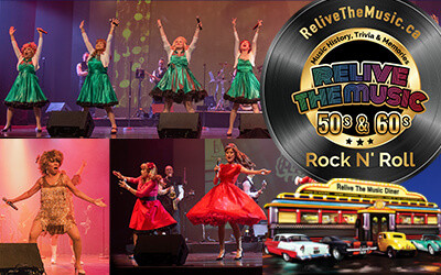Relive The Music 50's & 60's, October 21, 2024 Aultsville Theatre, Cornwall, ON